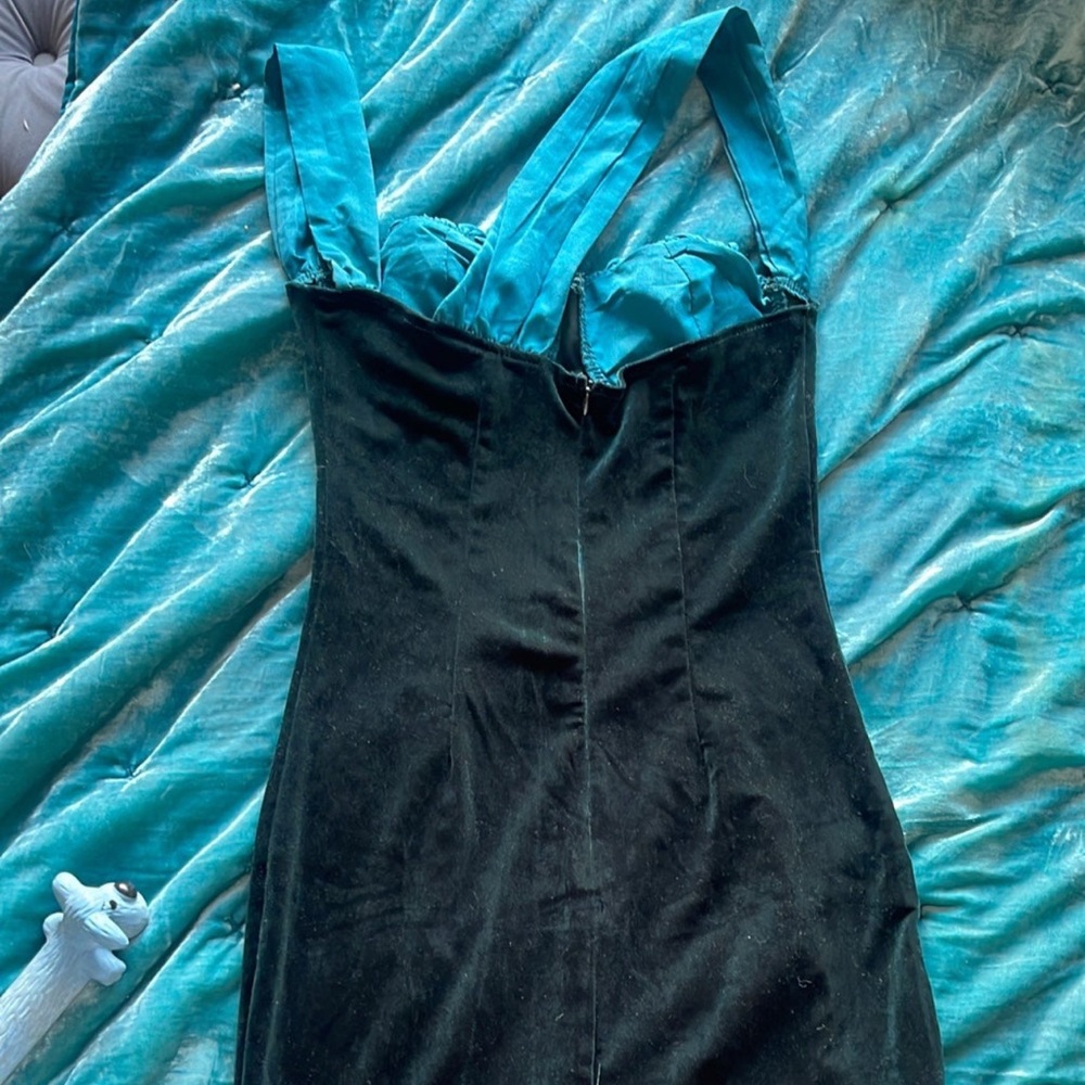 Velour Dress - Picture 3 of 5